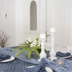 Linen Cloth Indigo Kawang - Image 2